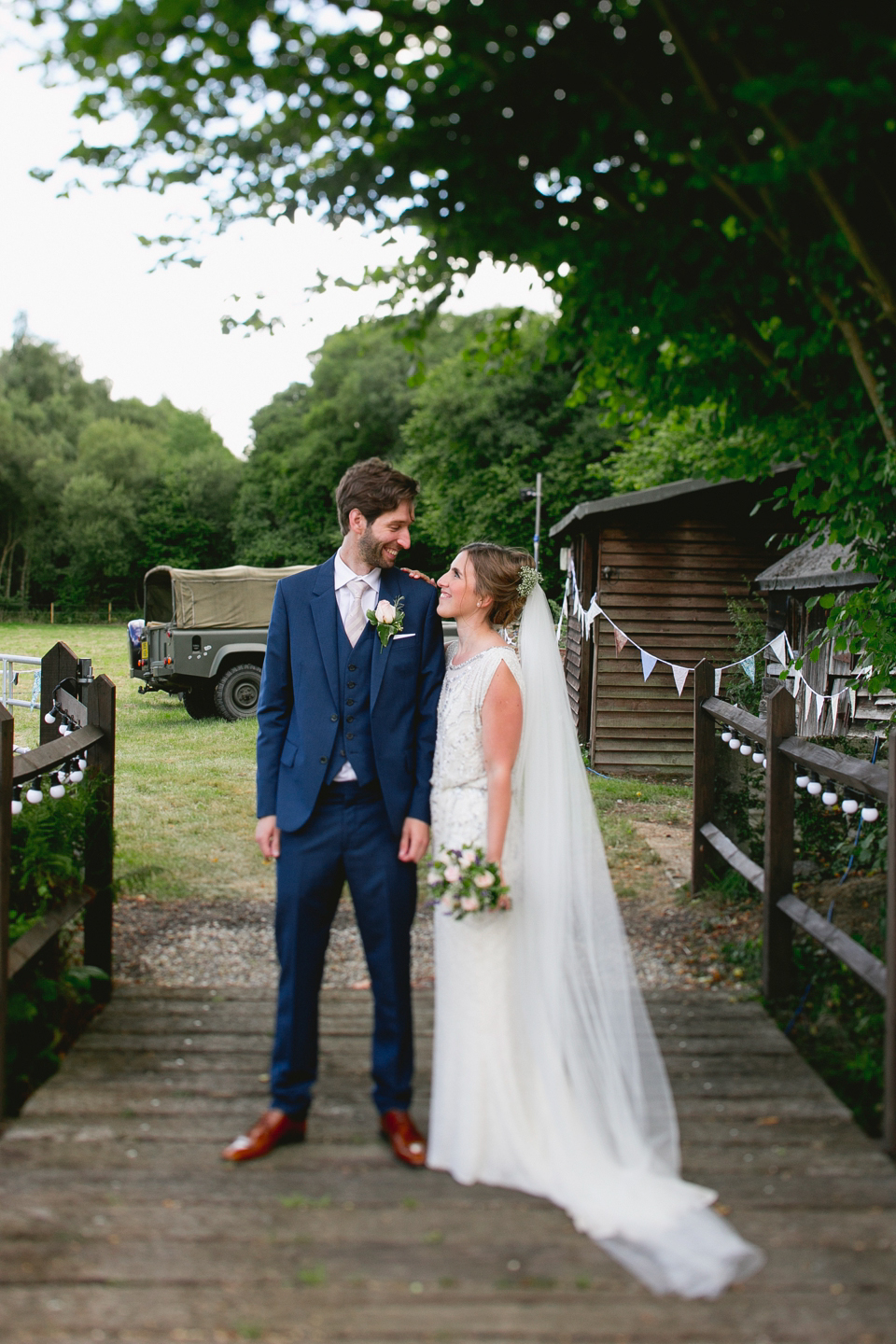 Esme by Jenny Packham // English Country Garden Wedding