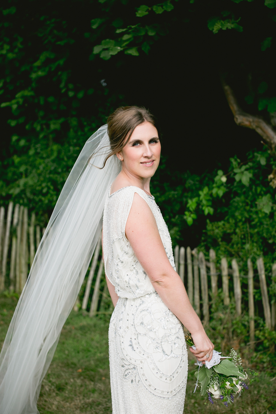 Esme by Jenny Packham // English Country Garden Wedding