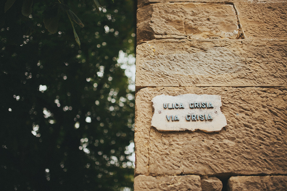 Luna by Jenny Packham // Wedding in Croatia