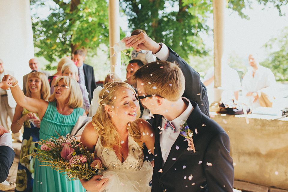 Luna by Jenny Packham // Wedding in Croatia