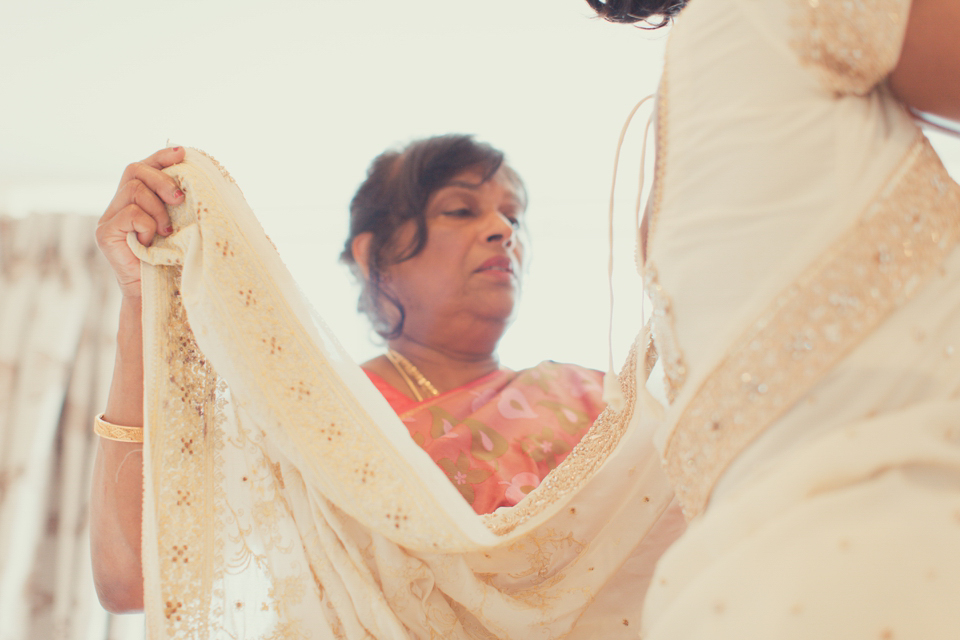 Asian Bride // Natural and earthy inspired wedding // James Green Photography