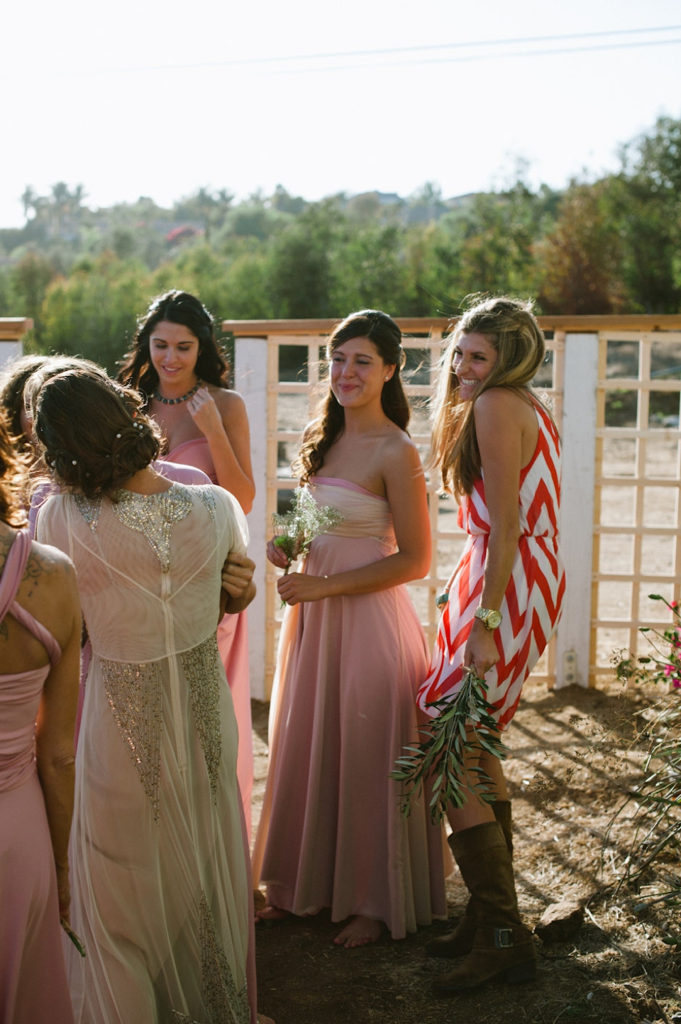 Anna Sui BHLDN Greek inspired wedding in California-4