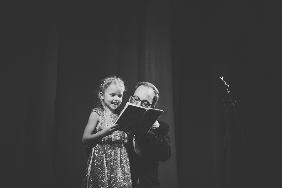 Clara Francis + Jason Watkins wedding, Wiltons Music Hall, London