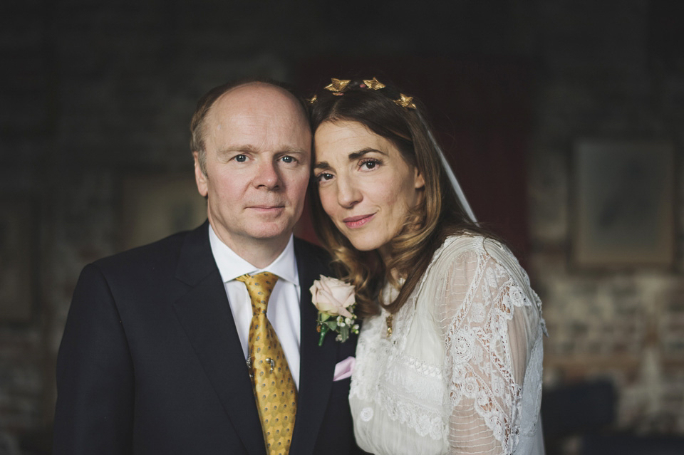 Clara Francis + Jason Watkins wedding, Wiltons Music Hall, London