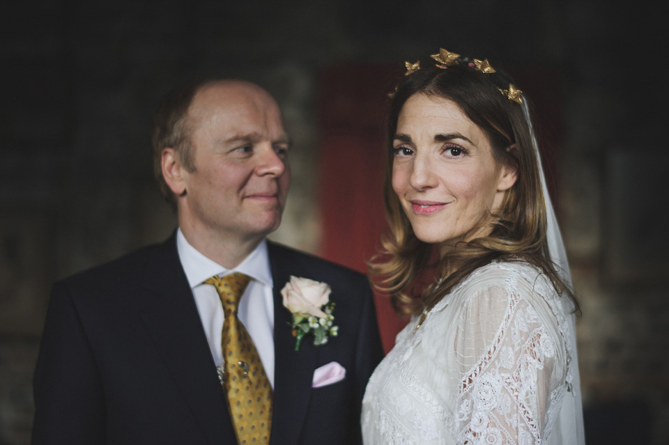 Clara Francis + Jason Watkins wedding, Wiltons Music Hall, London