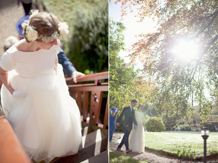 1950s style tulle wedding dress, Scottish lakeside wedding, Scottish wedding, Craig & Eva Sanders Photography