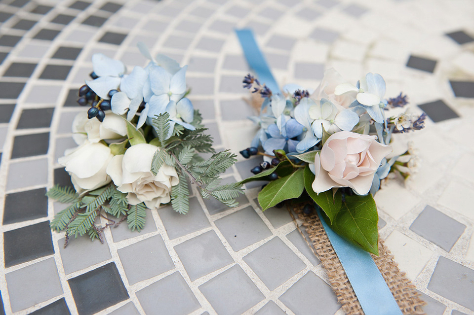 pale blue wedding, 1940s inspired wedding, vintage wedding, Fiona Kelly Photography