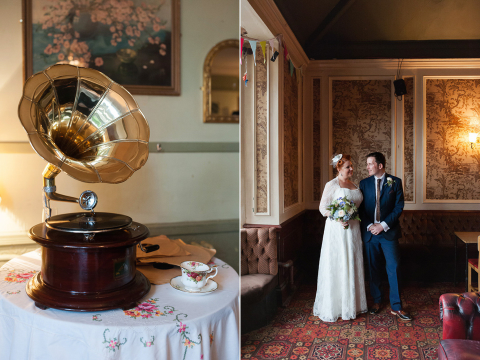 pale blue wedding, 1940s inspired wedding, vintage wedding, Fiona Kelly Photography