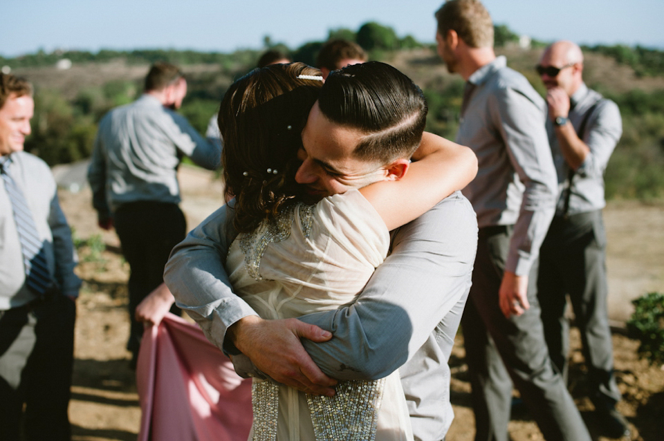greece inspired wedding, anna sui bhldn, Aiguille gown, olive branch wedding