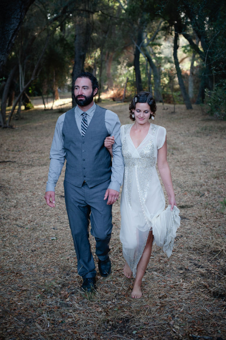 greece inspired wedding, anna sui bhldn, Aiguille gown, olive branch wedding