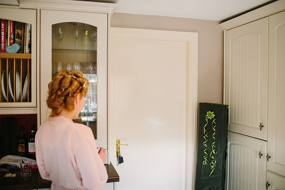 green wedding, lusan mandongus, hoghton tower wedding