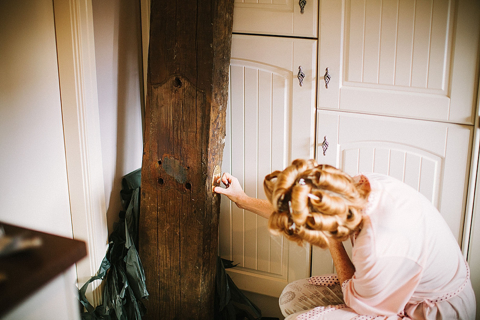 green wedding, lusan mandongus, hoghton tower wedding