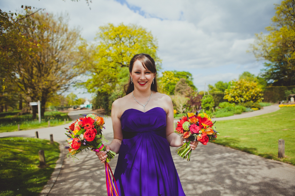 bright and colourful wedding, candy anthony, 50's style wedding, vintage wedding