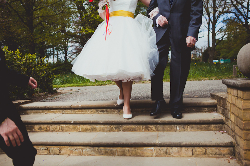 bright and colourful wedding, candy anthony, 50's style wedding, vintage wedding