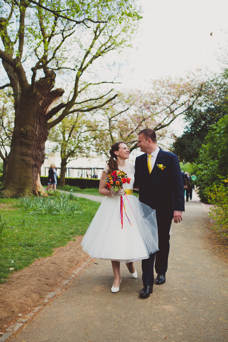 bright and colourful wedding, candy anthony, 50's style wedding, vintage wedding