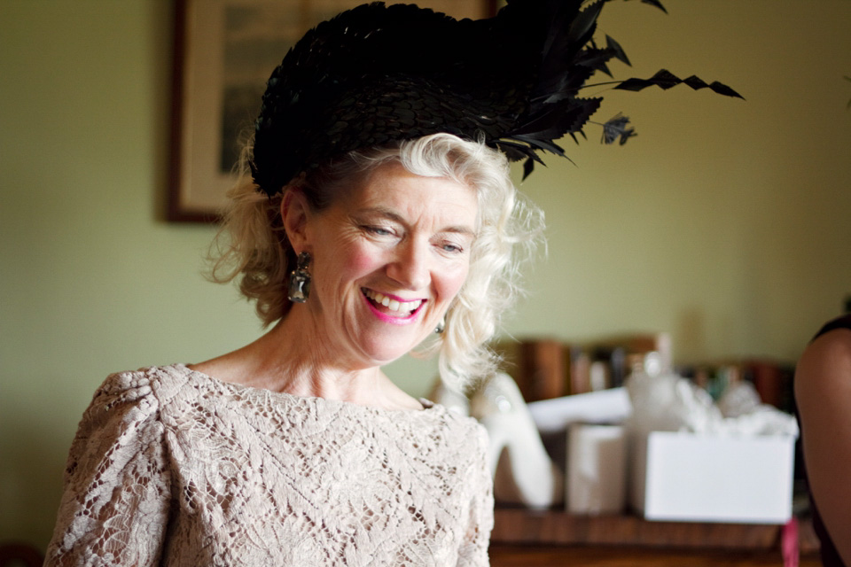 taxidermy headpiece, temperley bridal