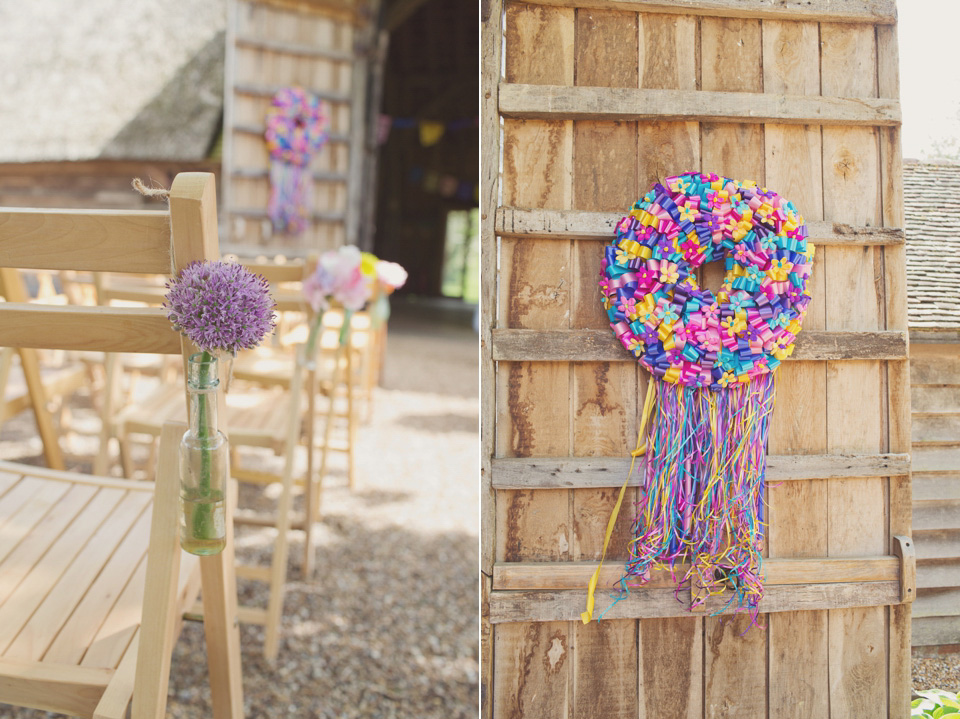 cotton candy weddings, spanish fiesta wedding, colourful wedding