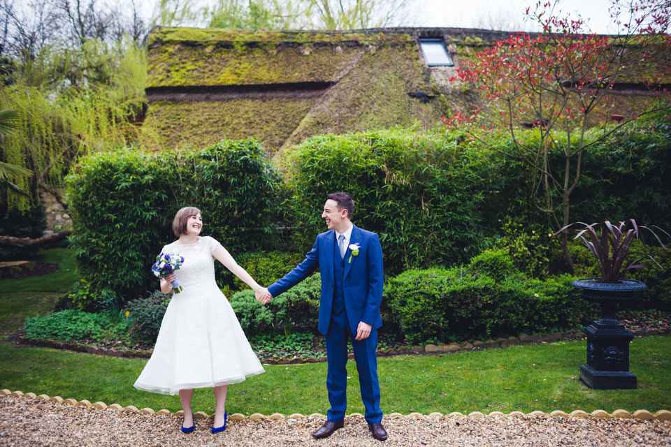 quirky wedding, 50s wedding dress, yorkshire wedding, the crab and lobster, thirsk weddings