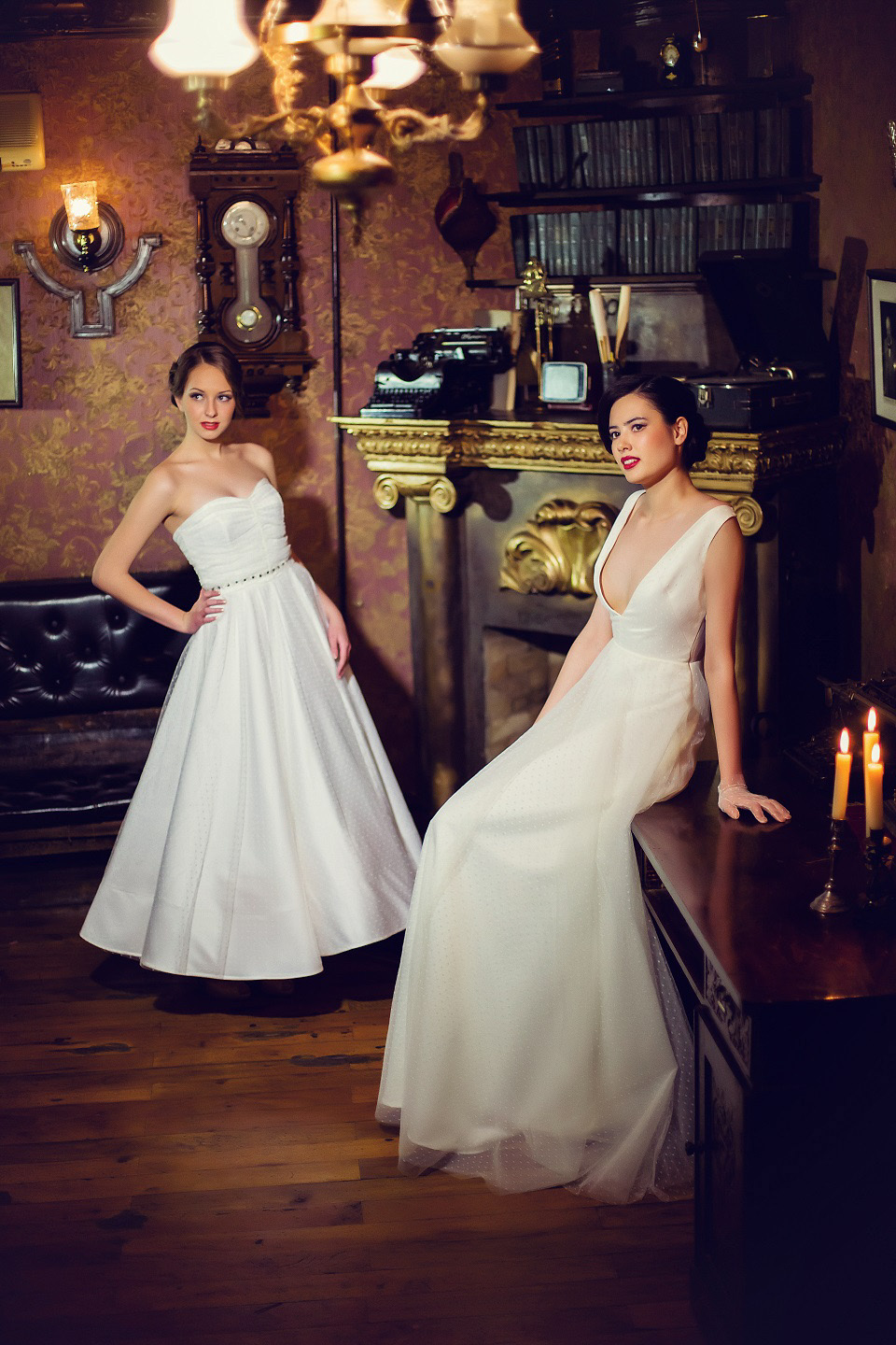vintage atelier, nafisa nuri, vintage inspired wedding dresses london