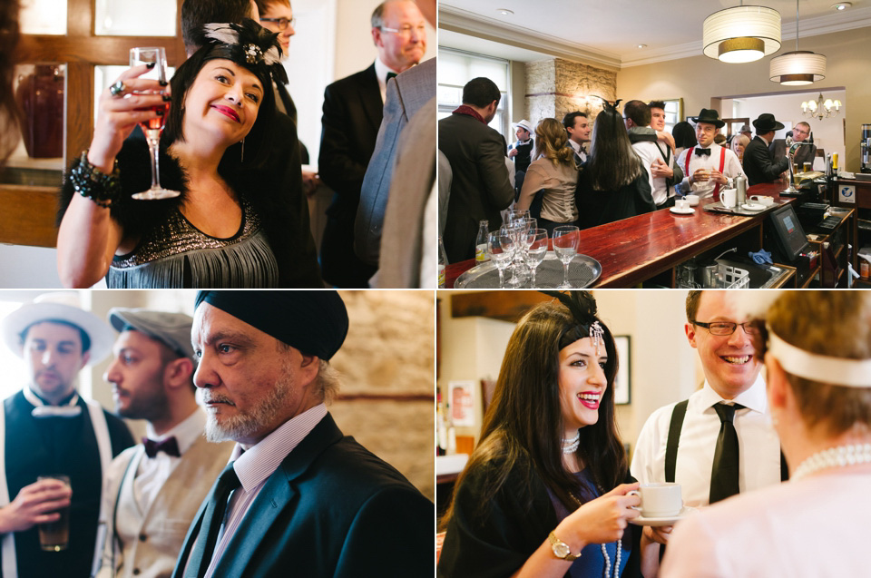 1920s wedding, prohibition wedding, Nigel Edgecombe Photography