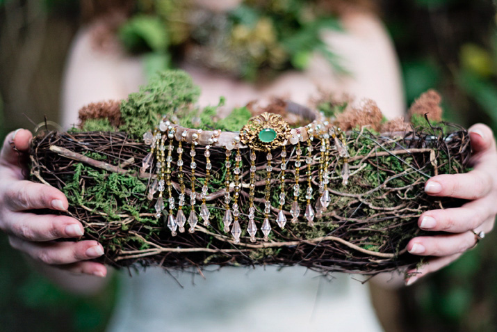 ethereal bride, woodland wedding, theresa furey photography