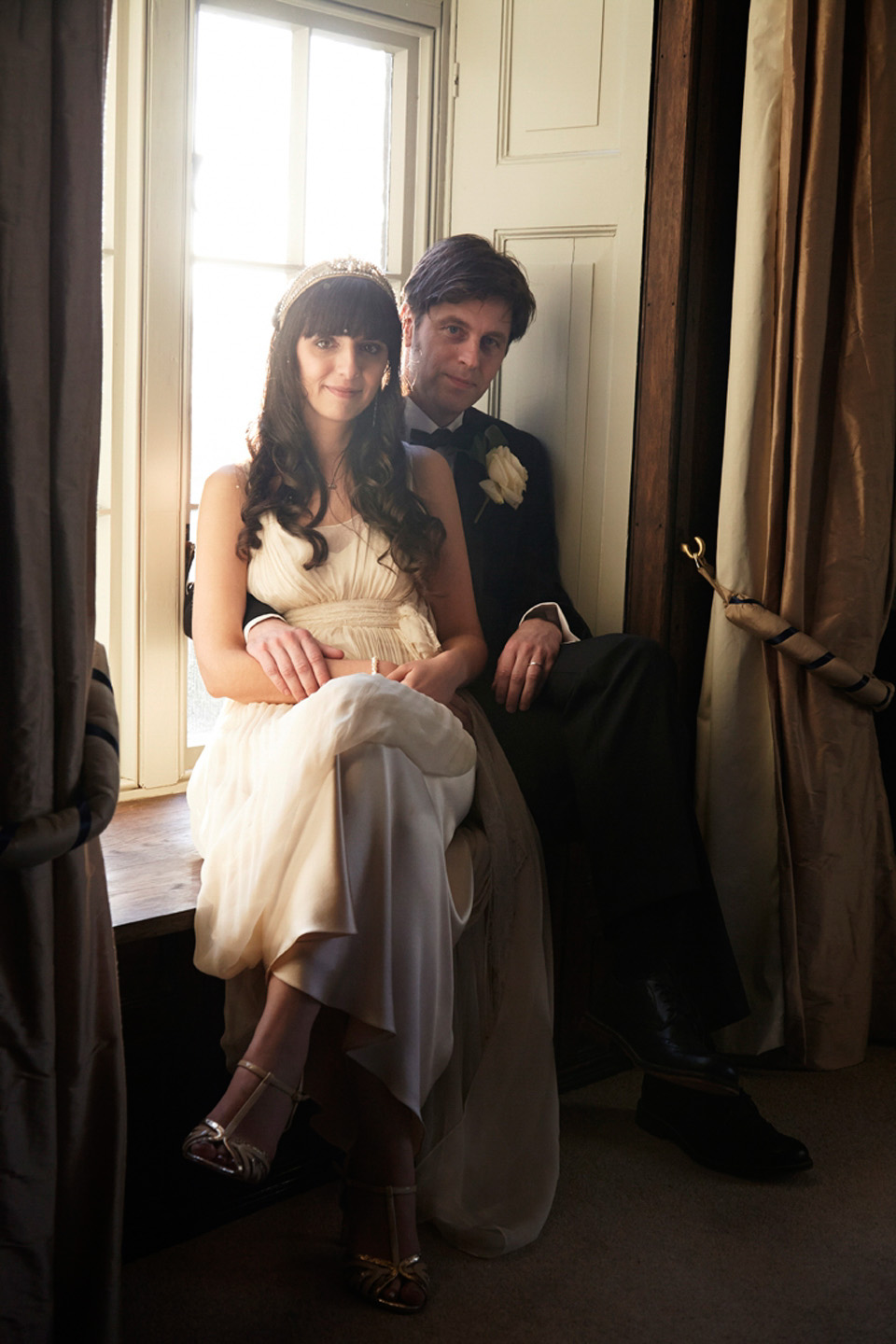 ethical wedding, sustainable wedding, eco wedding, sally lacock wedding dress