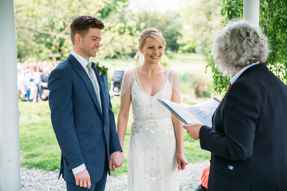 preston court weddings, eden, jenny packham, red on blonde