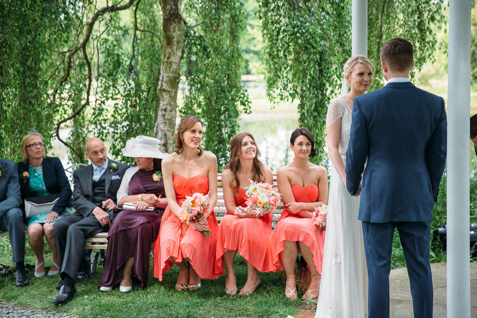 preston court weddings, eden, jenny packham, red on blonde