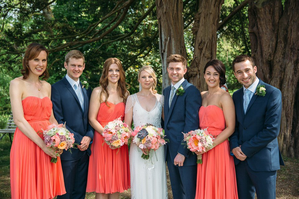 preston court weddings, eden, jenny packham, red on blonde