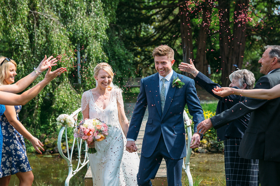 preston court weddings, eden, jenny packham, red on blonde